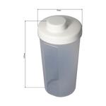 Shaker "Energy", 600 ml, Transparentní růžová/Růžová